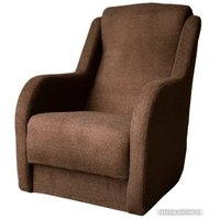 Интерьерное кресло Асмана Дачник-1 (астра 14/темно-коричневый)