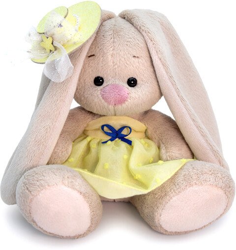 

Классическая игрушка BUDI BASA Collection Зайка Ми в желтом сарафане SidX-368 (15 см)
