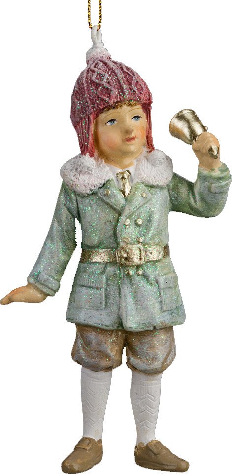 

Елочная игрушка Erich Krause Decor. Мальчик с колокольчиком 64515