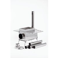 Свободностоящая печь-камин Инвент Большая (экраны трансформеры)