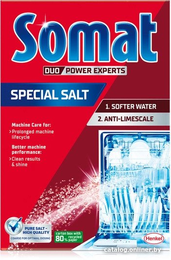 Соль для посудомоечной машины Somat Специальная 3 кг