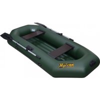 Гребная лодка Муссон S-240 НД (серый)