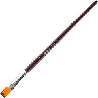 Кисть для рисования АртФормат №12 AF15-022-12 (плоская, синтетика)