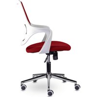 Офисное кресло UTFC Ситро White PL М-804 (хром красный)