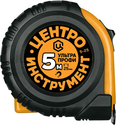 

Рулетка Центроинструмент Ультра Профи 5M-25ММ