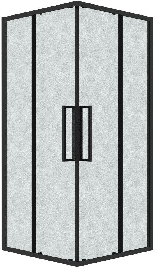 

Душевой уголок Grossman Cosmo 90x90x195 300.K33.02.9090.21.02 (черный матовый/шиншилла стекло)