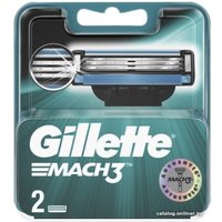 Сменные кассеты для бритья Gillette Mach3 (2 шт) 3014260251970