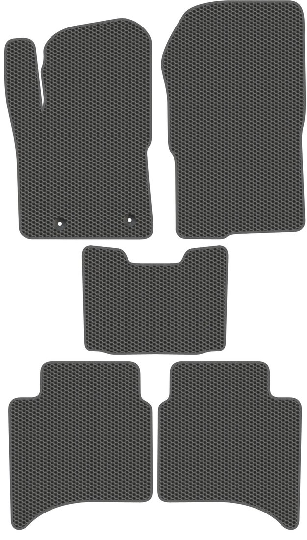 

Комплект ковриков для авто Alicosta Ford Ranger IV (пикап / First Edition) 2021 - Н.В. (серый)