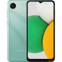 Телефон Samsung Galaxy A03 Core SM-A032F/DS 2GB/32GB (мятный)