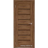 Межкомнатная дверь Юни Бона 01 (ч) 70x200 (дуб стирлинг/черное белое)