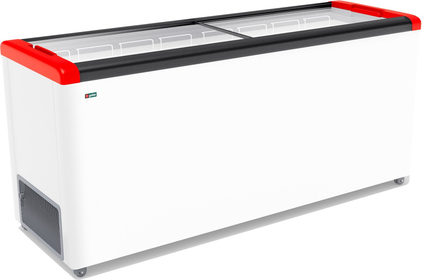 Морозильный ларь Gellar FG 700 C (красный)
