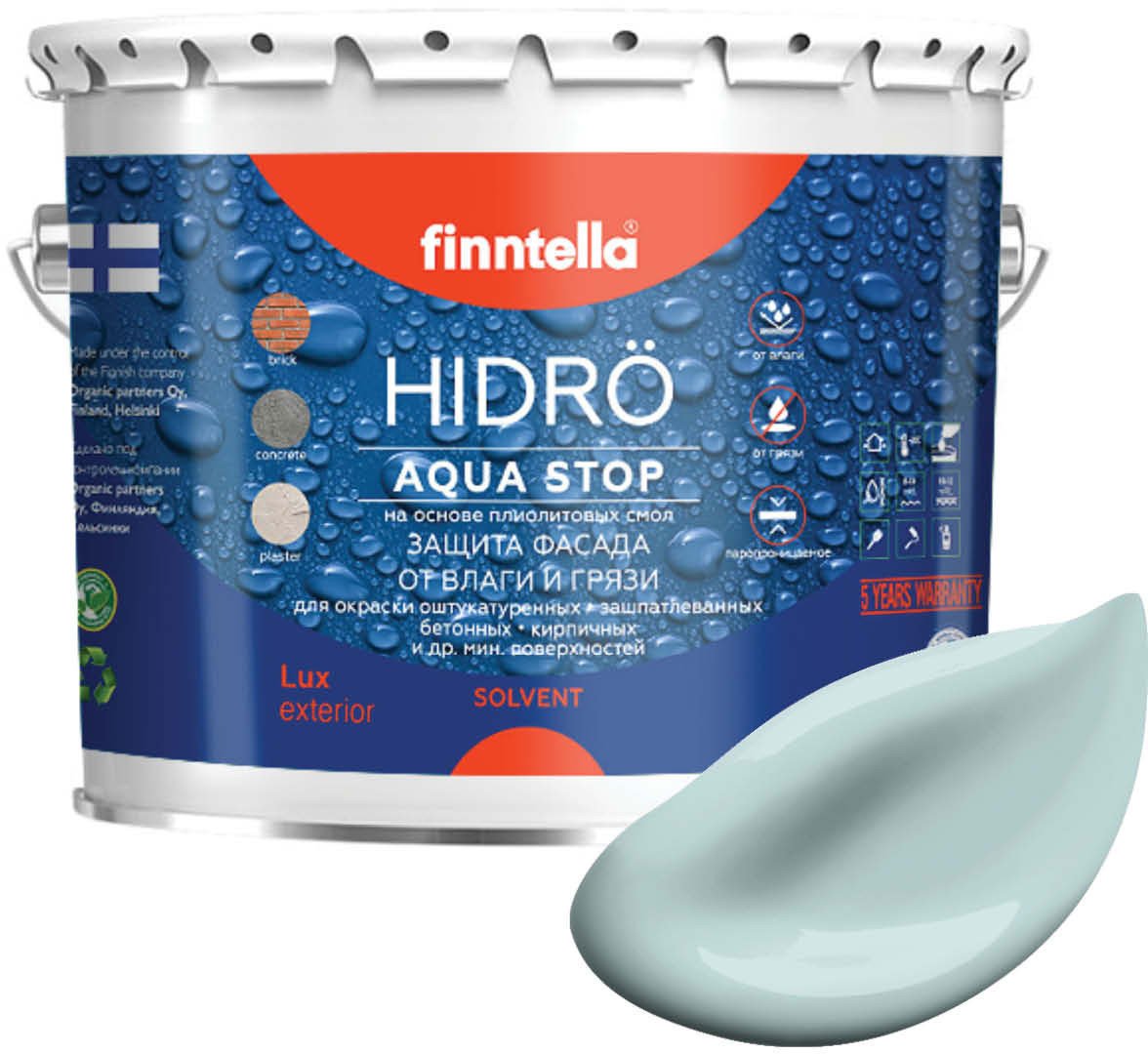 

Краска Finntella Hidro Aamu F-14-1-3-FL019 2.7 л (голубой)