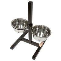 Подставка для мисок Zoonik 08827-1 (бронзовый, с мисками)