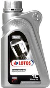 Моторное масло Lotos SEMISYNTETIC SL /CF 10W-40 1л