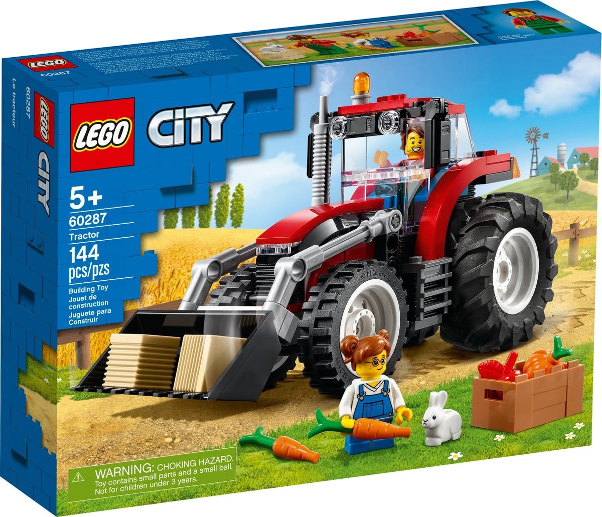 

Конструктор LEGO City 60287 Трактор