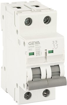 

Выключатель автоматический GEYA GYM8 2P 32А B 4.5кА GYM82P32B
