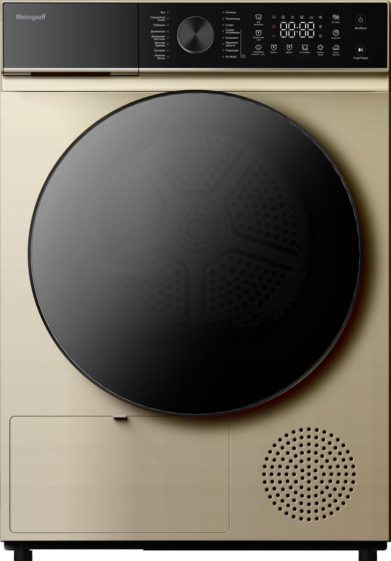 

Сушильная машина Weissgauff WD 5910 Heat Pump Champagne