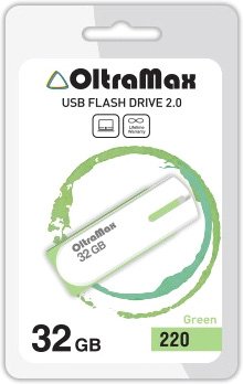 

USB Flash OltraMax 220 32GB (зеленый) [OM-32GB-220-Green]