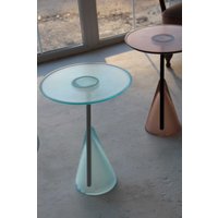 Журнальный столик Sheffilton SHT Айс-коун 251046 (небесно-голубой)