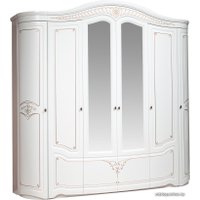 Шкаф распашной ФорестДекоГрупп Луиза 6.1 (слоновая кость)