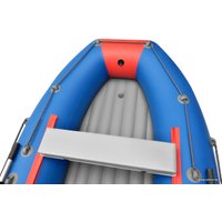 Моторная лодка Roger Boat Trofey 3500 (без киля, синий/красный)