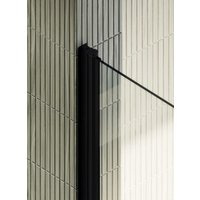 Душевая дверь MaybahGlass 198x99 MGD-424-6 (прозрачное стекло/черный) в Бобруйске