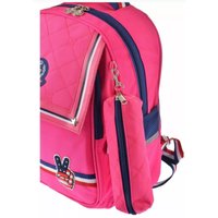 Школьный рюкзак Sun Eight SE-2696 (ярко-розовый/темно-синий)