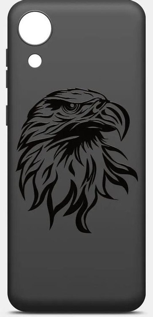 Чехол для телефона BoraSCO ArtWorks для Samsung Galaxy A03 Core 51065 (черный/рисунок)
