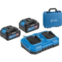 Аккумулятор с зарядным устройством Bull XLTpro 2329062 (18В/2x4 Ah + 18В)
