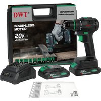 Дрель-шуруповерт DWT ABSP-20 DNM-2 BMC (с 2-мя АКБ, кейс)