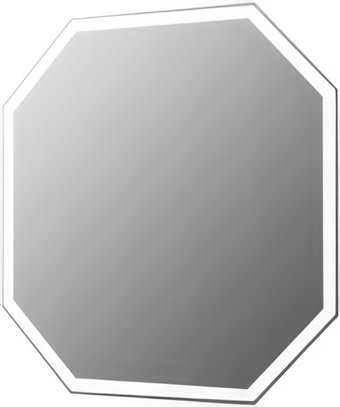 Пекам Зеркало Octagon 100x80 octagon-100x80s (с подсветкой, с сенсором на прикосновение)