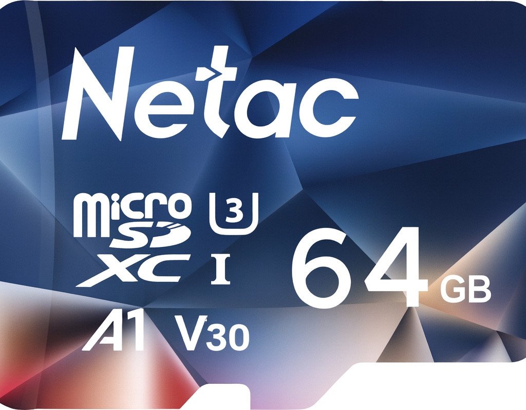 Карта памяти Netac microSDXC P500 Ultra 64GB NT02P500ULT-064G-S