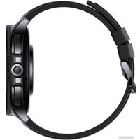 Умные часы Xiaomi Watch 2 Pro (черный, с черным силиконовым ремешком, международная версия)