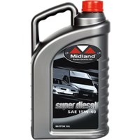 Моторное масло Midland Super Diesel 15W-40 4л