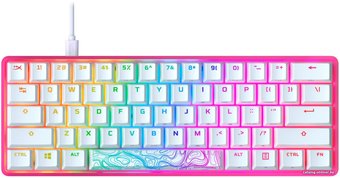 HyperX Alloy Origins 60 Pink (HyperX Red, нет кириллицы)