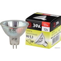 Галогенная лампа ЭРА GU5.3-MR16-50W-12V-CL Б0051798
