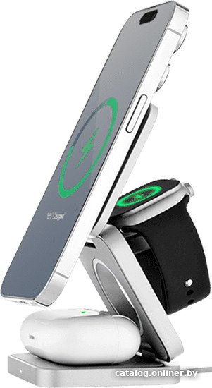 Беспроводное зарядное uBear Balance 3-in-1 WL09SL31-ADM