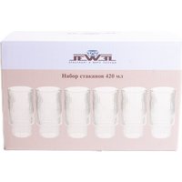Набор стаканов для воды и напитков Jewel Сильва ПС00119-58 (6шт)