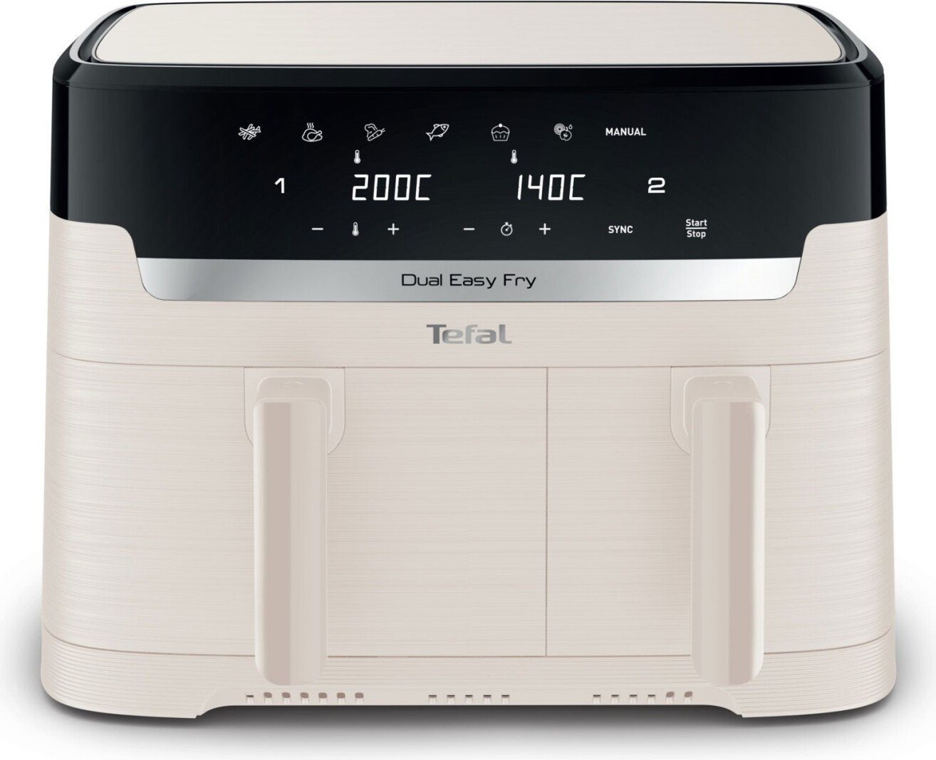 Аэрогриль (аэрофритюрница) Tefal Dual Easy Fry & Grill EY901AE0