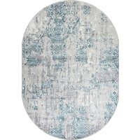 Ковер для жилой комнаты Merinos Palermo F281-OVAL-GRAY (1.6х2.3) в Пинске