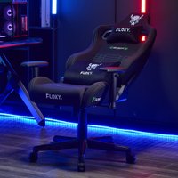 Игровое (геймерское) кресло FLOKY Velocity Black (черный)