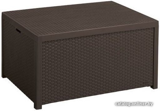 Садовый сундук Keter Arica Rattan Storage Table 221043 (коричневый)