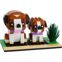 Конструктор LEGO Brick Headz 40543 Сенбернар