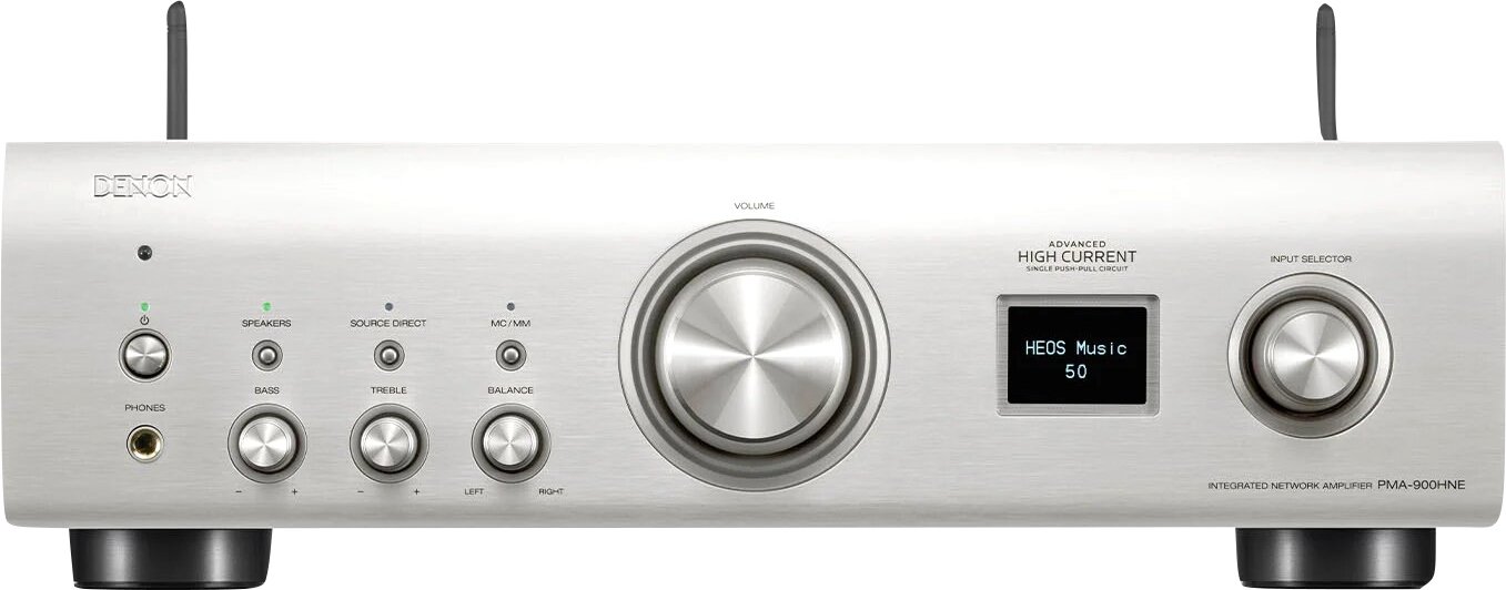 

Сетевой интегральный усилитель Denon PMA-900HNE (серебристый)