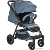 Коляска прогулочная «книга» Pituso Toledo S1 (серый металлик, колеса AIR)