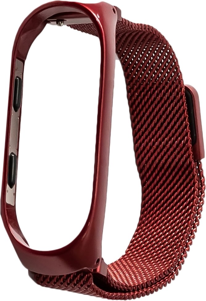 

Браслет Xiaomi Milanese Magnetic для Mi Band 3 (винный)