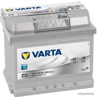 Автомобильный аккумулятор Varta Silver Dynamic C6 552 401 052 (52 А/ч)