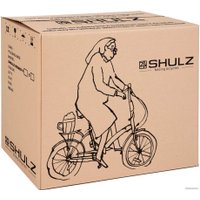Велосипед Shulz Krabi V-brake 2023 (светло-серый)