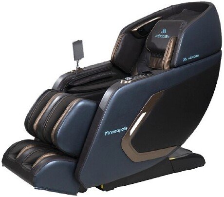 

Массажное кресло Meridien Minneapolis (brown/dark blue)