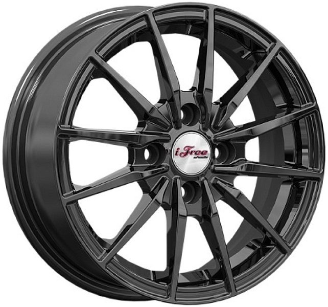 

Литые диски iFree Финчер (KC1119) 14x5.5" 4x100мм DIA 67.1мм ET 42мм BK
